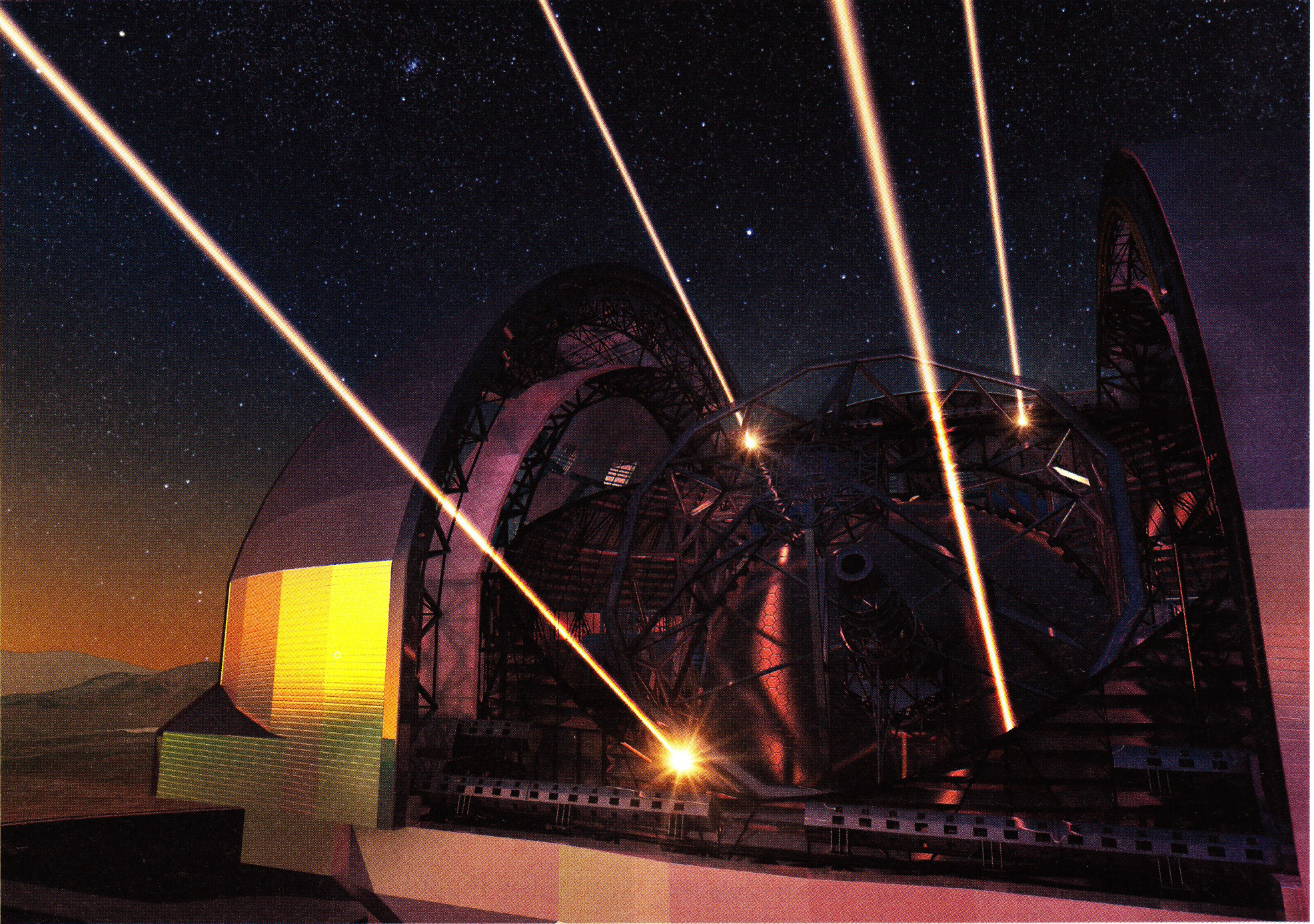 ESO Multi-laser guide star adaptive optics